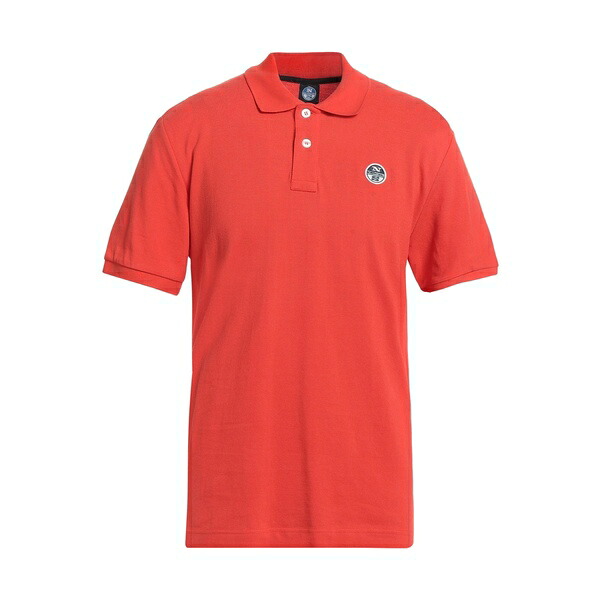 【送料無料】 ノースセール メンズ Tシャツ トップス Polo shirts Red