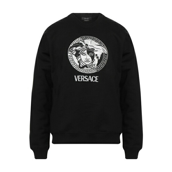 楽天市場】ヴェルサーチトレーナー 黒 オーガニックコットン LADYS