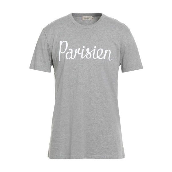 【送料無料】 メゾン キツネ メンズ Tシャツ トップス T-shirts Grey