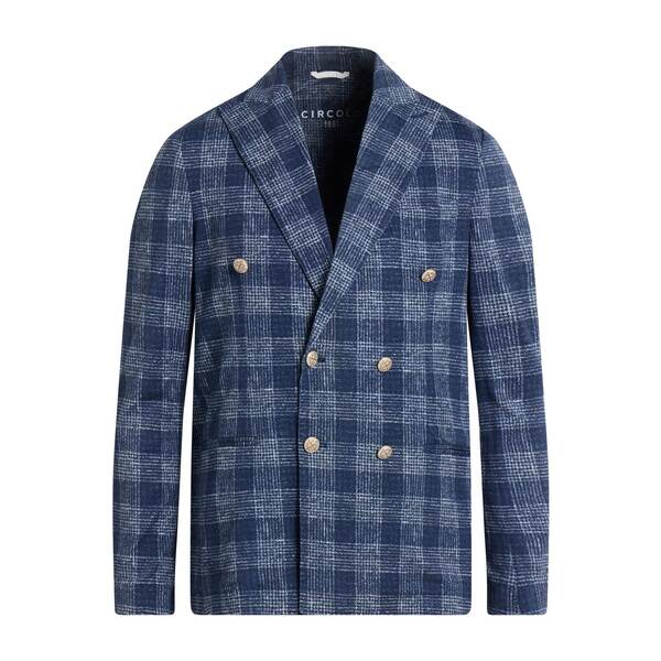 【送料無料】 チルコロ1901 メンズ ジャケット&ブルゾン アウター Blazers Blue