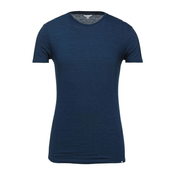 【送料無料】 オールバー ブラウン メンズ Tシャツ トップス T-shirts Blue