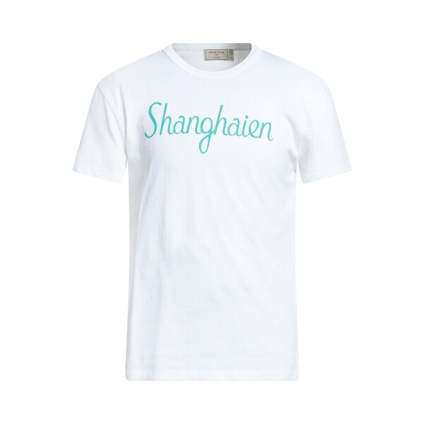 【送料無料】 メゾン キツネ メンズ Tシャツ トップス T-shirts White