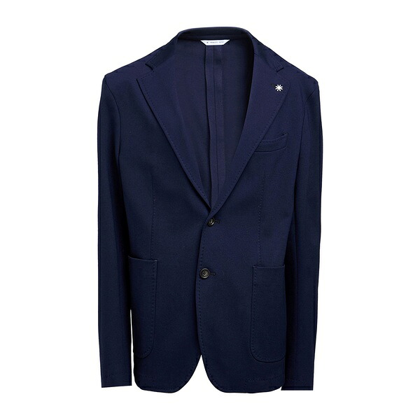 【送料無料】 マニュエル リッツ メンズ ジャケット＆ブルゾン アウター Blazers Blue