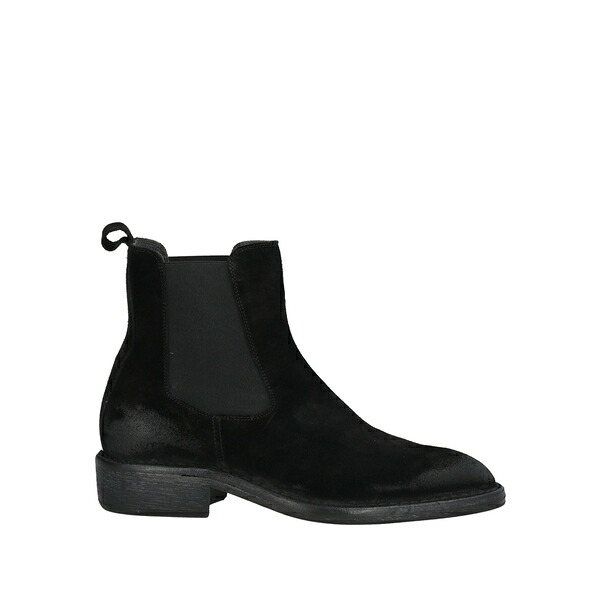 【貨物輸送無料】 モマ メンズ ブーツ シューズ Ankle boots Black