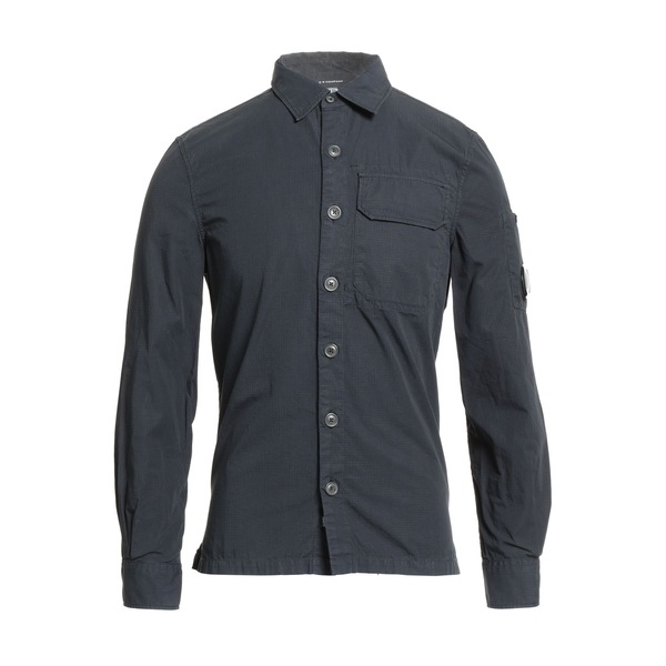 【送料無料】 シーピーカンパニー メンズ シャツ トップス Shirts Blue｜asty