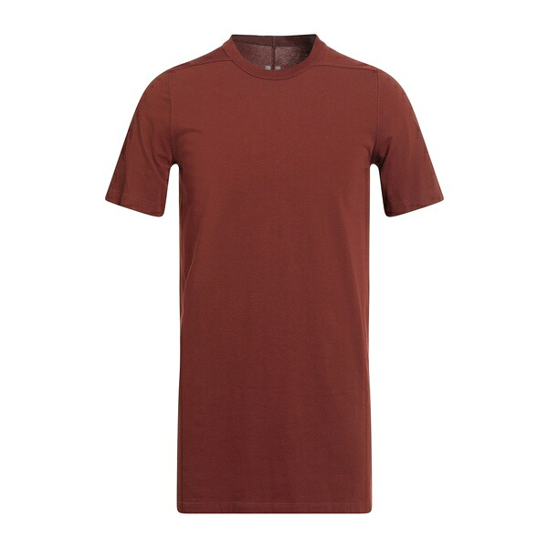 【送料無料】 リックオウエンス メンズ Tシャツ トップス T-shirts Brown