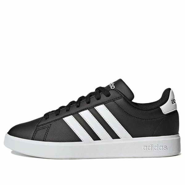 adidas アディダス メンズ スニーカー  【adidas Grand Court 2.0 \u0027Black White\u0027 GW9196】  大きさ US_5.5(23.5糎)
