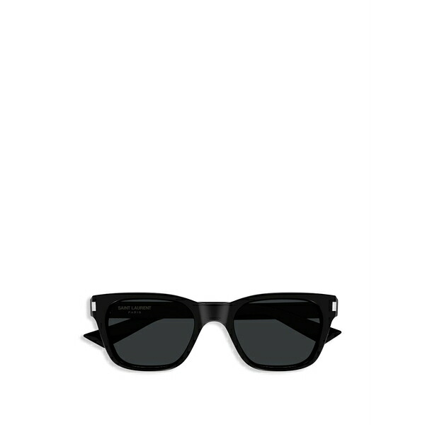 サンローラン アイウェア メンズ サングラス・アイウェア 付属物 Square-frame sunglasses Black サングラス-バッグ・小物・ブランド雑貨