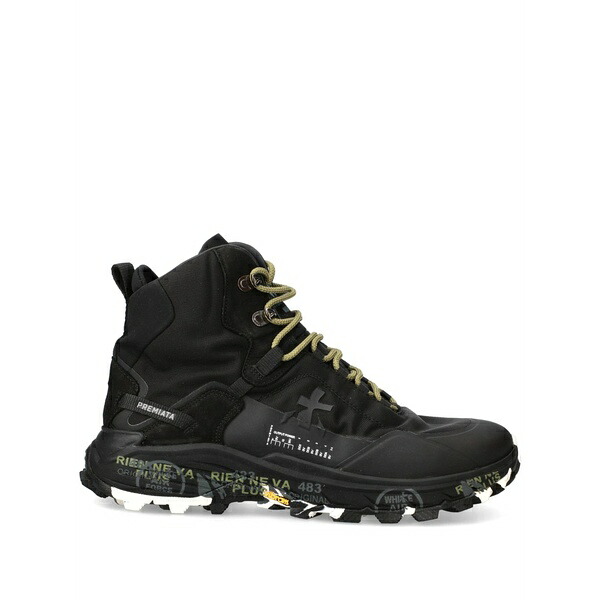 プレミアータ メンズ ブーツ シューズ Saintcross boots  Black