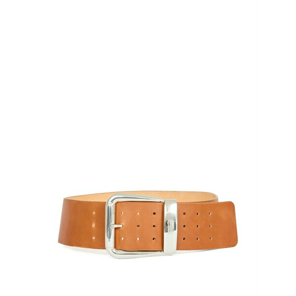 マルタンマルジェラ レディース 胴締め 佩び物 H75 leather belt Brown