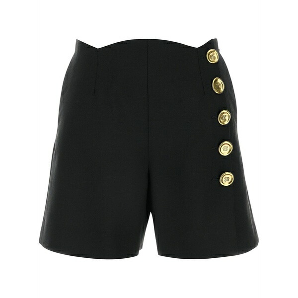 ジバンシー レディース カジュアルパンツ ボトムス Decorative-button shorts Black|asty