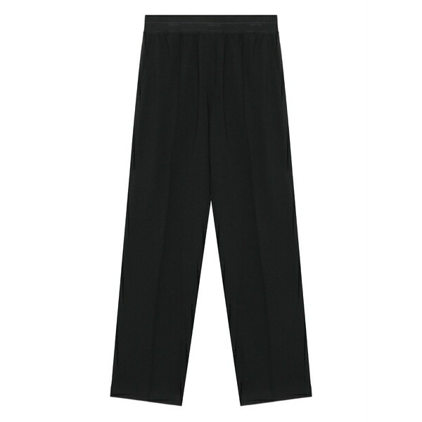 ヘルムート ラング レディース カジュアルパンツ ボトムス Elastic-waist trousers Black|asty