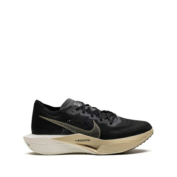 ナイキ メンズ スニーカー シューズ Zoomx vaporfly 3 \"black/metallic gold grain\"" sneakers Black"