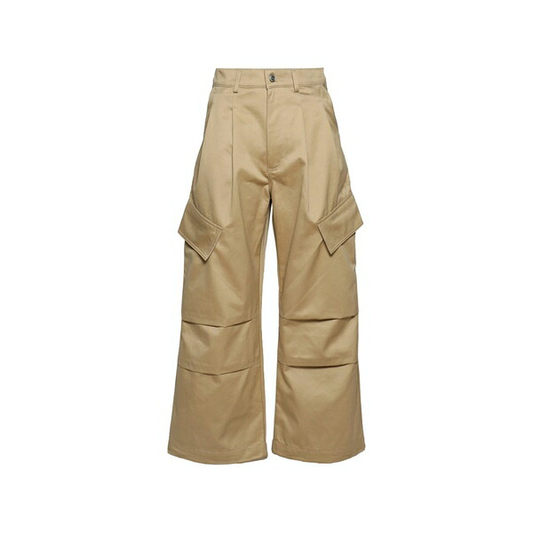 ナミアス メンズ カジュアルパンツ ボトムス Oversized cargo trousers Neutrals|asty