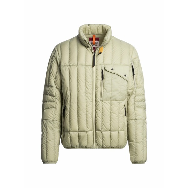 パラジャンパーズ メンズ ジャケット＆ブルゾン アウター Quilted zip-up jacket Green