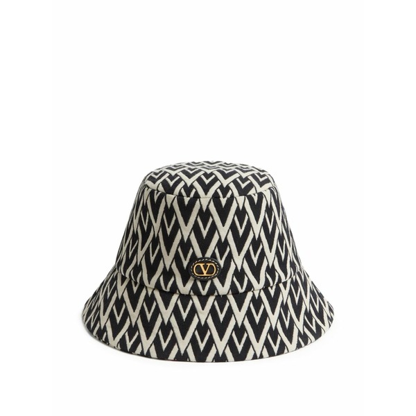 ヴァレンティノ ガラヴァーニ レディース 帽子 アクセサリー Toute la v wool bucket hat Black|asty