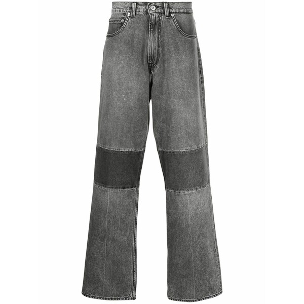 アワーレガシー メンズ デニムパンツ ボトムス High-waisted straight-leg jeans Grey｜asty