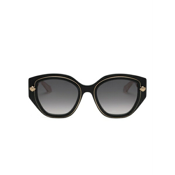 ロベルトカヴァリ レディース サングラス＆アイウェア アクセサリー Statement cat-eye sunglasses Black｜asty