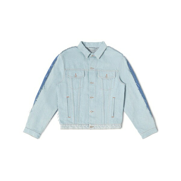 ヘロン プレストン メンズ ジャケット＆ブルゾン アウター Logo-patch denim jacket  Blue