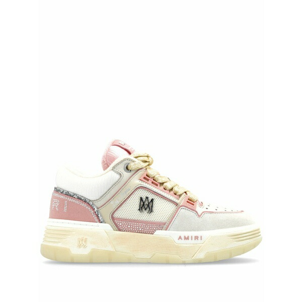 アミリ レディース スニーカー シューズ Ma-1 glitter-embellished sneakers Neutrals