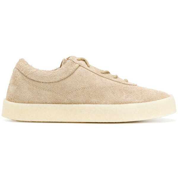 Yeezy 生やさしい メンズ スニーカー  【Yeezy Crepe Sneaker Season 6 Thick Shaggy Suede Taupe】  大いさ EU_43(28.0珊) Taupe スニーカー-メンズ靴