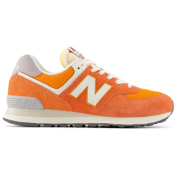 New Balance ニューバランス メンズ スニーカー 【New Balance 574 Gulf Red】 サイズ US_11(29.0cm) Gulf Red/Sea Salt|asty