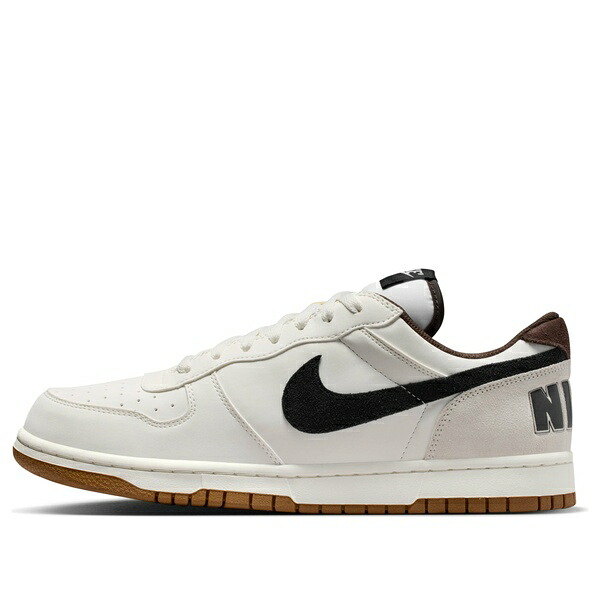 Nike ナイキ メンズ スニーカー 【Nike Big Low Lux 'Sail White Medium Brown Black' 854166-101】 サイズ US_10.5(28.5cm)｜asty