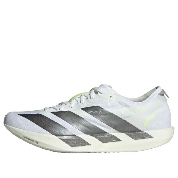 adidas アディダス メンズ スニーカー 【adidas Adizero Adios 9 'Cloud White Iron Metallic' KH8894】 サイズ US_M_13｜asty