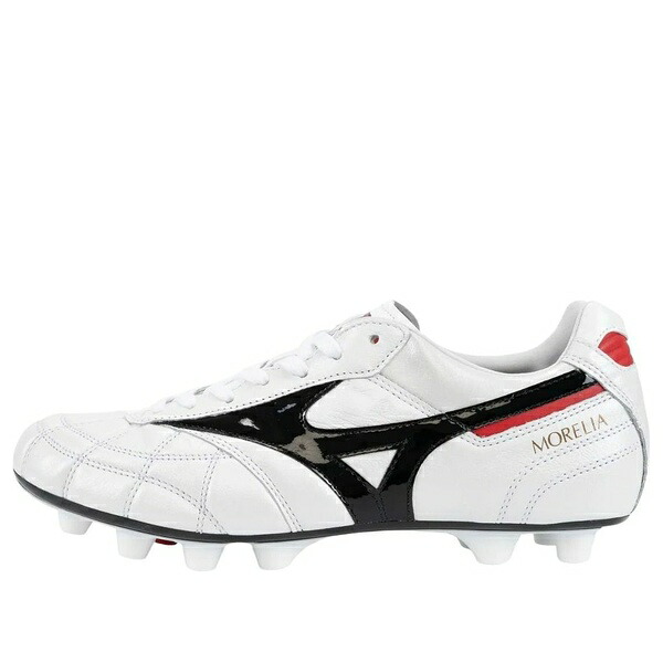 Mizuno ミズノ メンズ スニーカー 【Mizuno Morelia II Japan 'White Black' P1GA200209】 サイズ US_8(26.0cm)|asty