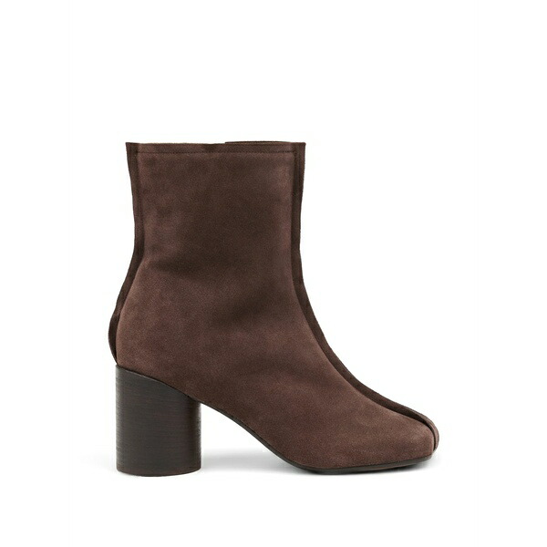 マルタンマルジェラ レディース ブーツ シューズ Anatomic stitch-toe ankle boots Brown|asty