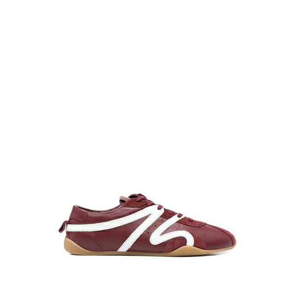 ジュゼッペザノッティ メンズ スニーカー シューズ Suede detail sneakers Red|asty