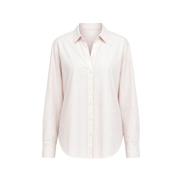 キセレナ レディース シャツ トップス Bowie button-down cotton shirt Pink|asty