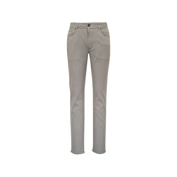 バーマス メンズ カジュアルパンツ ボトムス Five-pocket trousers Green|asty