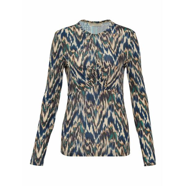 ウラ・ジョンソン レディース Tシャツ トップス Neri long-sleeves top Blue|asty
