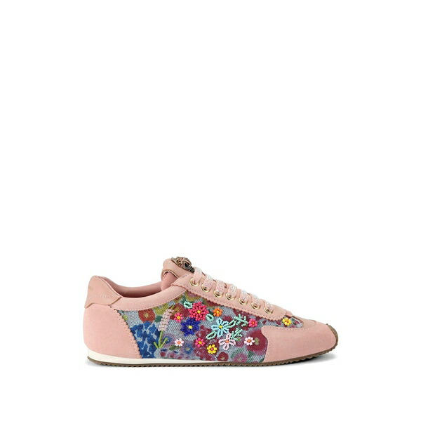 カートジェイガーロンドン レディース スニーカー シューズ Islington floral-print beaded sneakers Pink｜asty