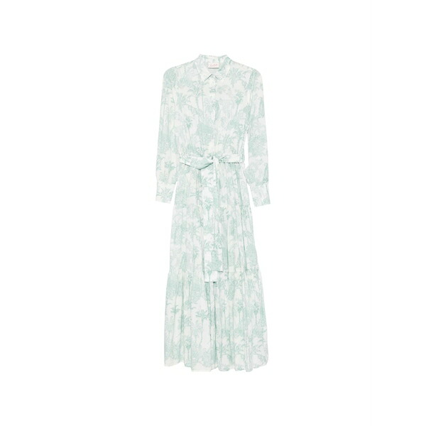 エムシーツーセイントバース レディース ワンピース トップス Jensen belted maxi dress White|asty