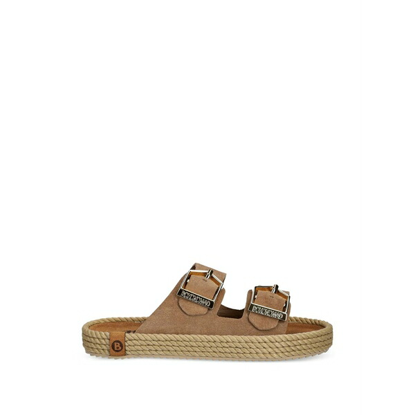 ボホノマド レディース サンダル シューズ Sydney buckle-fastening rope-trimmed espadrilles Brown｜asty