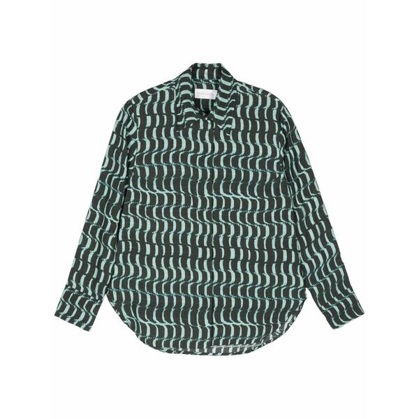 クリスチャン ワイナンツ レディース シャツ トップス Abstract-print shirt Green｜asty