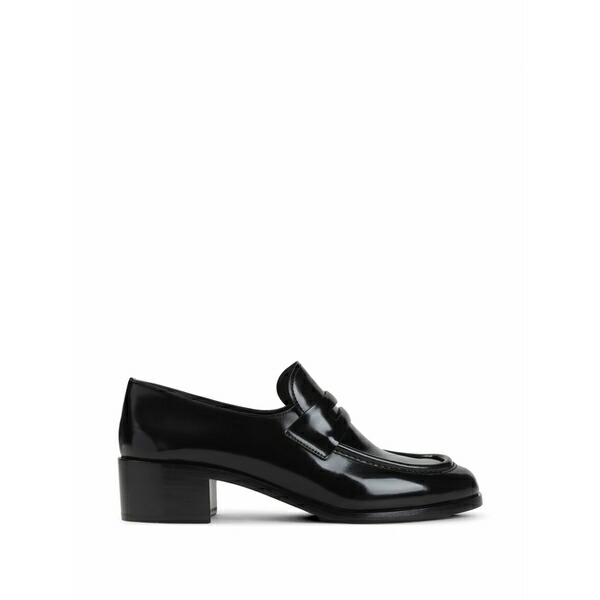チャーチ レディース スリッポン・ローファー シューズ Prudence polished leather loafers Black|asty