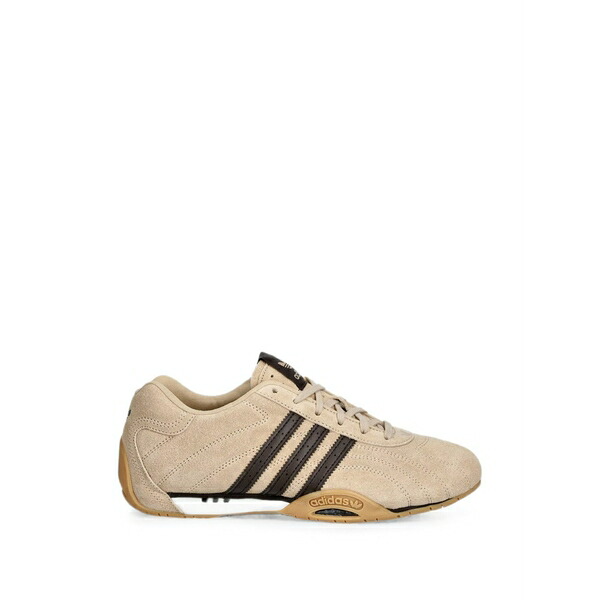 アディダス レディース スニーカー シューズ Adiracer suede-panelled sneakers Neutrals|asty
