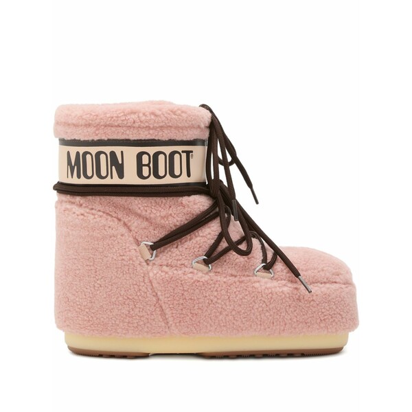 ムーンブーツ レディース ブーツ シューズ Icon low fleece snow boots Pink｜asty
