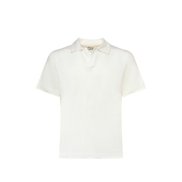エムシーツーセイントバース メンズ ポロシャツ トップス Sloan polo shirt White｜asty