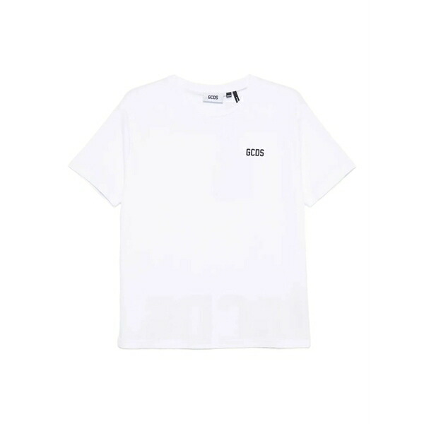 ジーシーディーエス メンズ Tシャツ トップス Low bond logo-print t-shirt White|asty