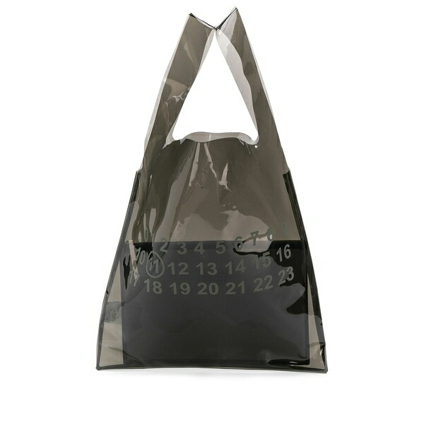 マルタンマルジェラ メンズ トートバッグ バッグ Number print tote bag Black｜asty