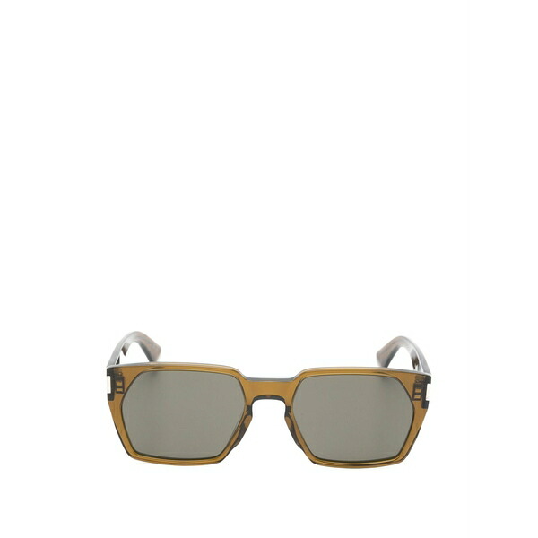 サンローラン アイウェア メンズ サングラス・アイウェア アクセサリー Sl 894 geometric-frame sunglasses Brown|asty