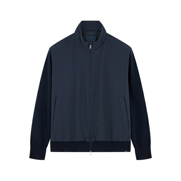 ポールアンドシャーク メンズ ジャケット＆ブルゾン アウター Typhoon stretch hybrid jacket Blue｜asty