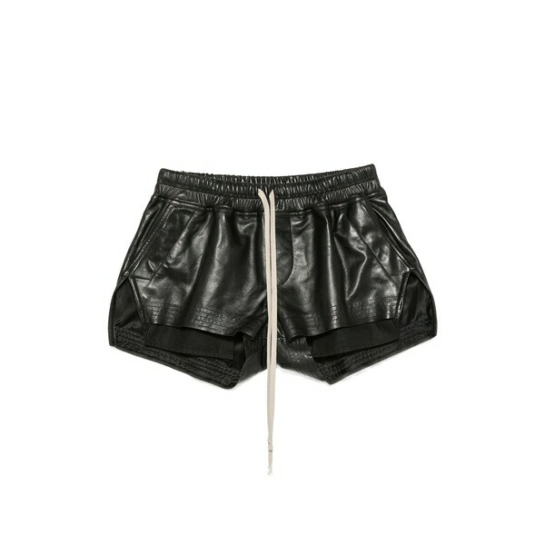 リックオウエンス レディース カジュアルパンツ ボトムス Fog boxers shorts Black｜asty