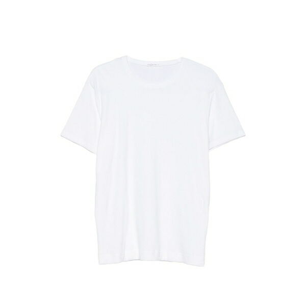 アノニム アパレル メンズ Tシャツ トップス Crew-neck short-sleeve t-shirt Neutrals｜asty
