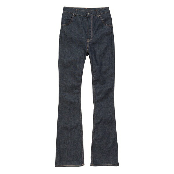 アクネ ストゥディオズ レディース カジュアルパンツ ボトムス Bow-detail flared trousers Blue|asty