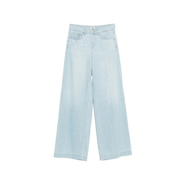 リュージョー レディース デニムパンツ ボトムス Press-crease jeans Blue｜asty